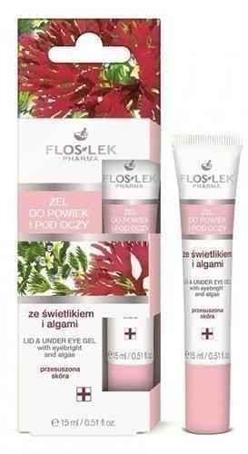 FLOS-LEK Eye and eye gel with skylight and algae 15ml UK