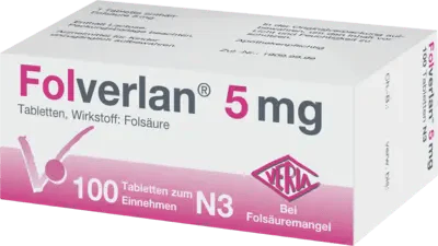 Folic acid deficiency treatment, folic acid deficiency symptoms anxiety, FOLVERLAN 5 mg tablets UK