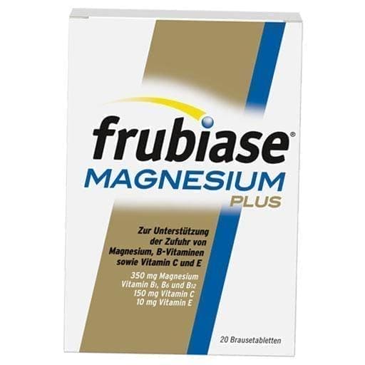 FRUBIASE MAGNESIUM Plus effervescent tablets UK