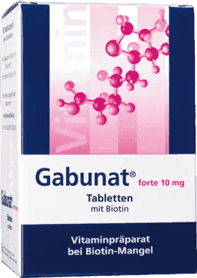 GABUNAT forte, biotin deficiency, biotin deficiency hair loss, Vitamin H UK