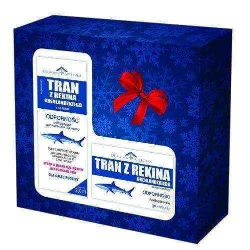 GANISH TRANSPORT SET 250ml + Greenland shark x 30 capsules UK