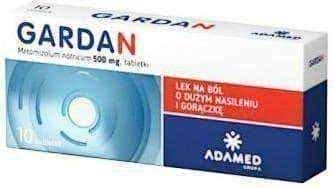 Gardan 500mg, metamizole sodium UK