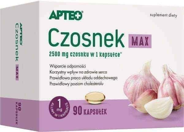 Garlic MAX Apteo x 90 capsules UK