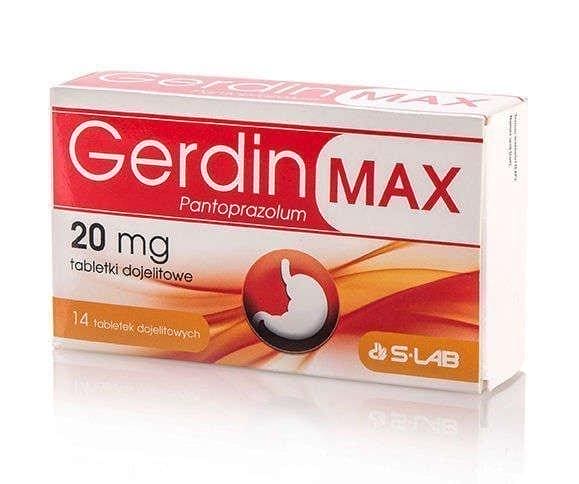 Gerdin Max, pantoprazole UK