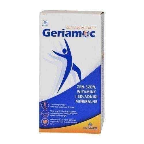 Geriamoc x 30 capsules, vitamin, minerals UK