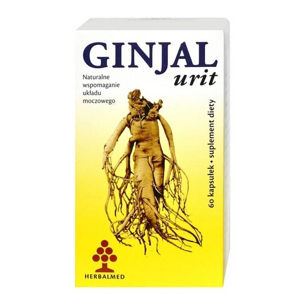 GINJAL Urit x 60 capsules, kidney failure symptoms, rosemary herb, elderberry plant UK