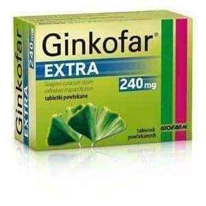 Ginkofar Extra x 60 tablets, gingko biloba UK