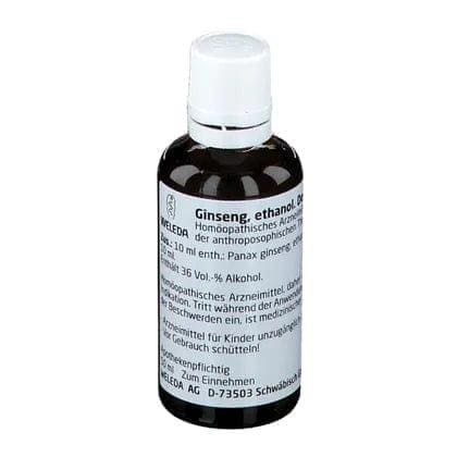 Ginseng D1, Panax ginseng dilution UK