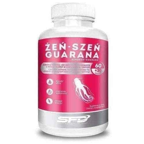 Ginseng Guarana, siberian ginseng UK