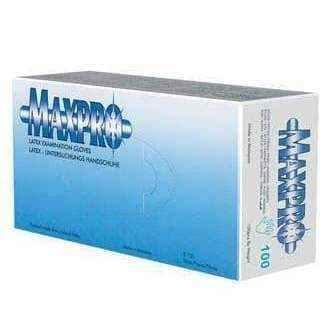 Gloves latex Max-Pro XS 100 x pieces UK