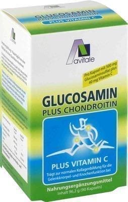 GLUCOSAMINE 500 mg + chondroitin 400 mg capsules 90 pcs UK