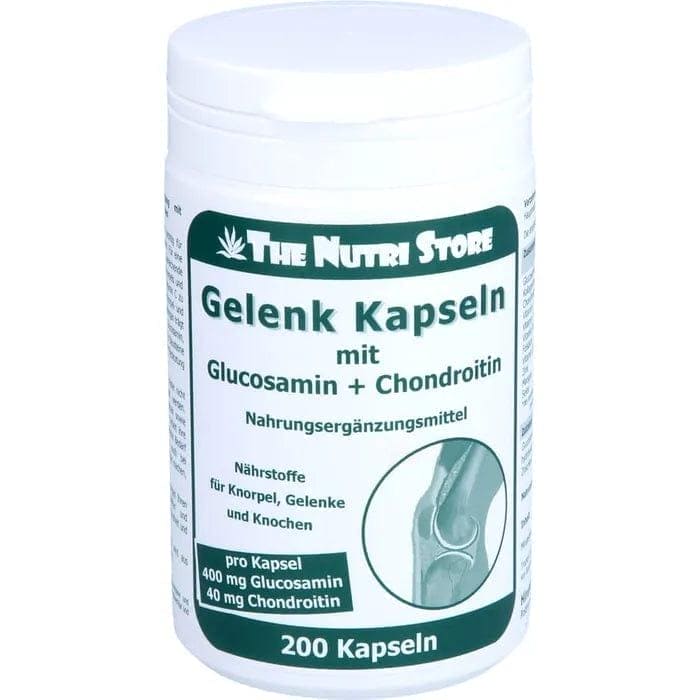 GLUCOSAMINE CHONDROITIN joint capsules 200 pcs UK