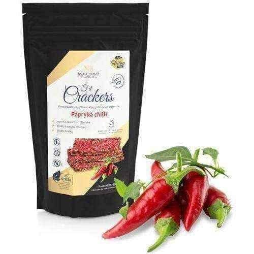 Gluten free crackers paprika powder 250g UK