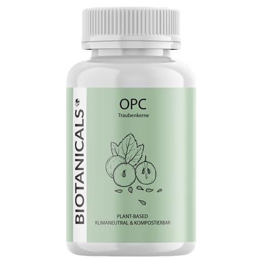 Grape seed extract, OPC capsules, VEGAN BIOTANICALS OPC capsules UK