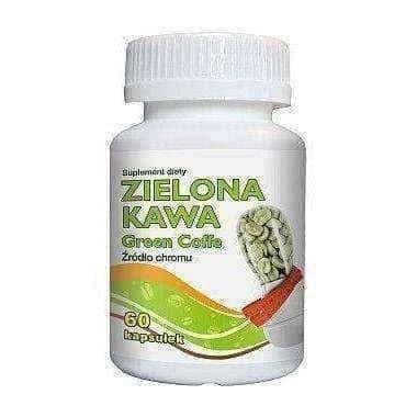 GREEN COFFEE x 60 capsules, green coffee bean extract UK