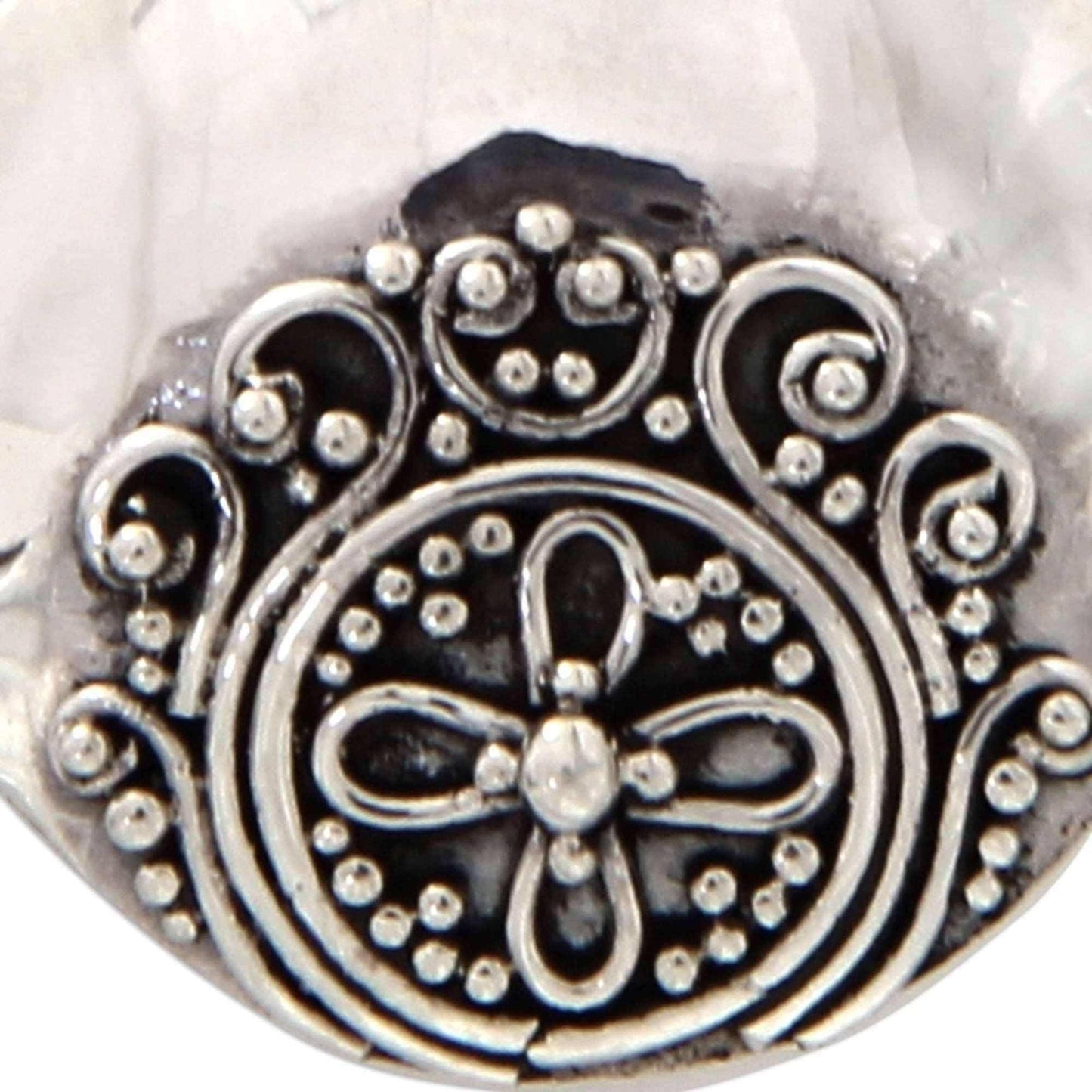 Handmade Sterling Silver 'Candidasa Beach Blossom' Earrings (Indonesia) UK