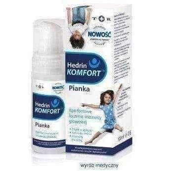 Head lice treatment | HEDRIN KOMFORT 100ml foam UK