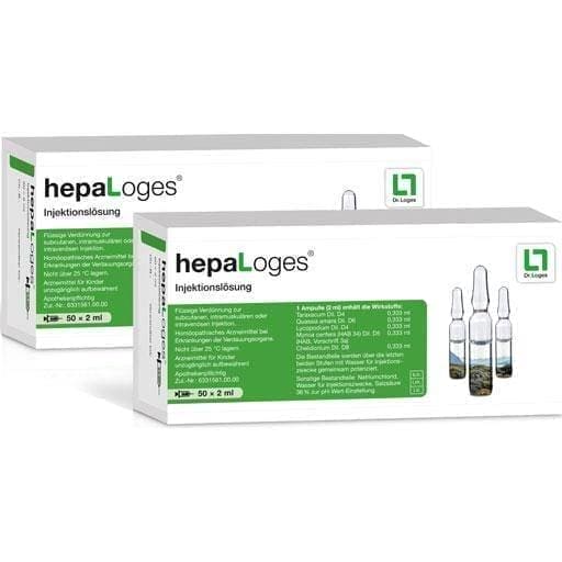 HEPALOGES gallbladder, liver disorders injection ampoules UK
