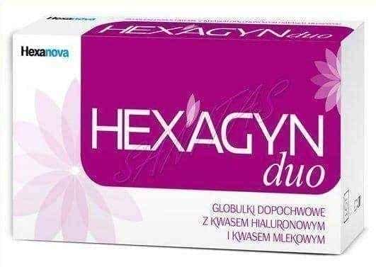 HEXAGYN DUO, vaginal globules UK
