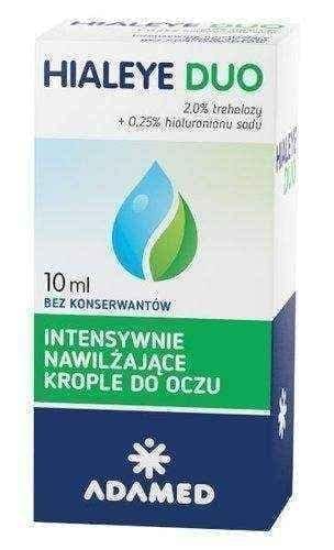 Hialeye Duo eye drops 10ml UK