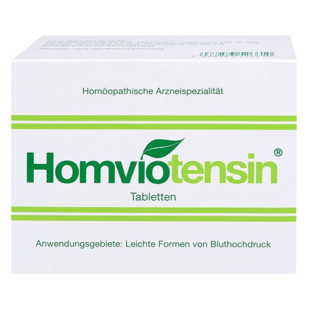 High blood pressure, HOMVIOTENSIN Tabl.