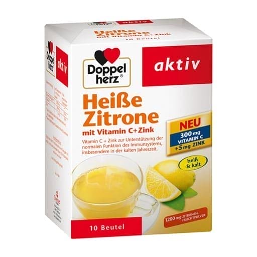 hot lemon vitamin C + zinc granules UK