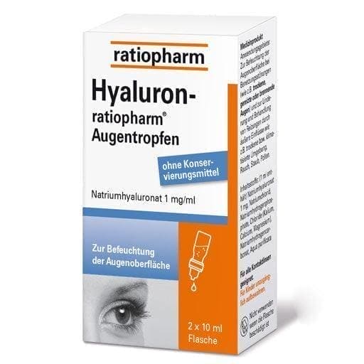HYALURON, hyaluronic acid RATIOPHARM eye drops UK