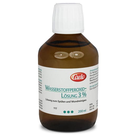 Hydrogen peroxide solution 3% Caelo solution standard approval UK