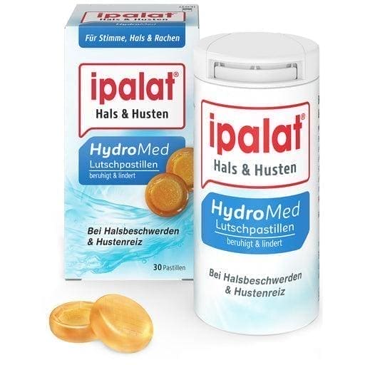 IPALAT Hydro Med sore throat cure UK