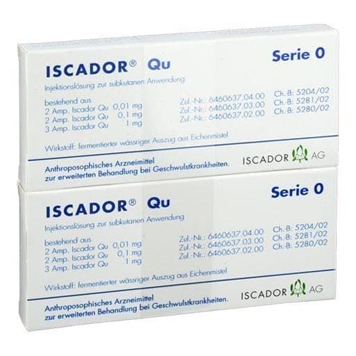 ISCADOR oak mistletoe Qu Series 0 solution for injection UK