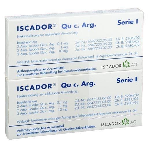 ISCADOR Qu c.Arg Series I solution for injection UK