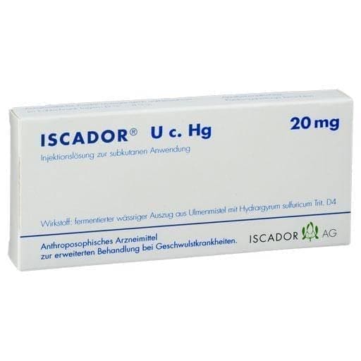 ISCADOR U c.Hg black mistletoe 20 mg solution for injection UK