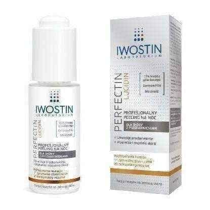 IWOSTIN PERFECTIN LUCIDIN professional peeling the night 30ml UK
