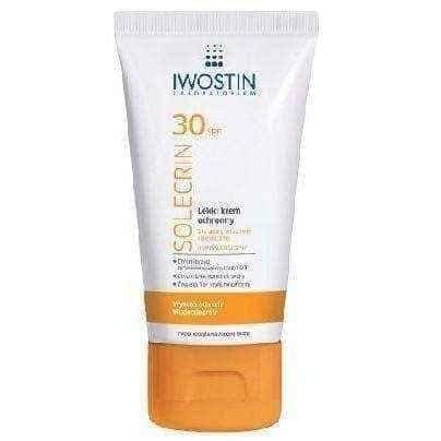 IWOSTIN Solecrin light cream Protection SPF30 50ml UK