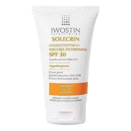 IWOSTIN Solecrin Waterproof Protective Emulsion SPF30 100ml UK