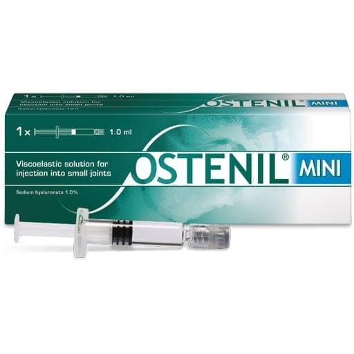 Joint injections, OSTENIL mini 10 mg pre-filled syringes (syringe) UK