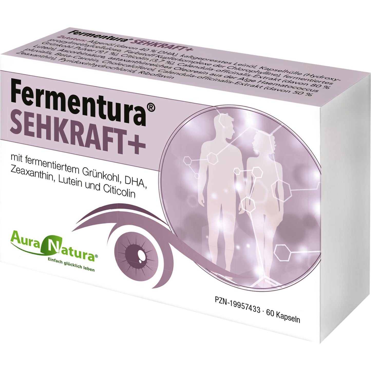 kale powder, ringworm flower extract and algae oil Vision+ Capsules 60 pcs