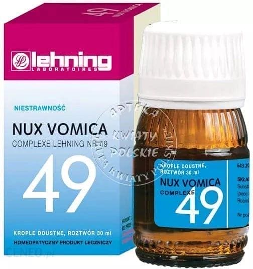 LEHNING Nux vomica Comp. 49 drops, dyspepsia UK