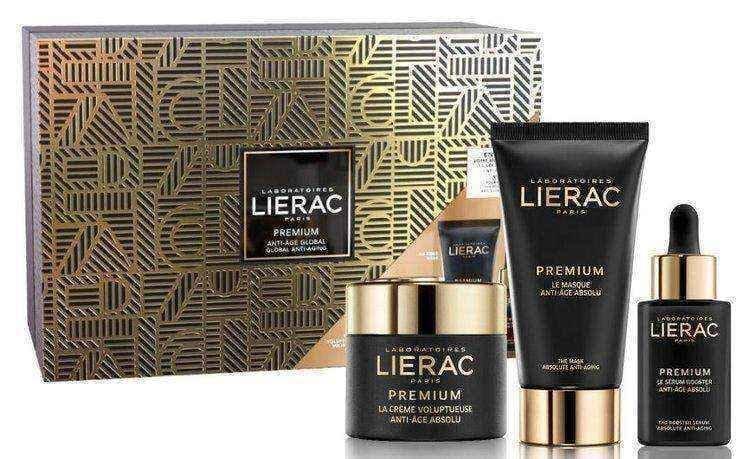 LIERAC Premium Nourishing cream 50ml + Lierac Premium Mask 75ml + Lierac Premium Serum 30ml UK
