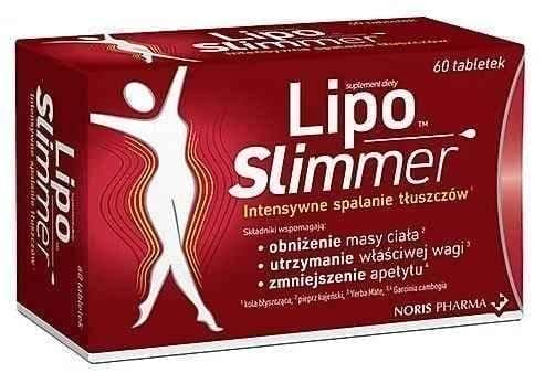 LipoSlimmer, extract of cayenne pepper, cola seeds, green tea leaves UK