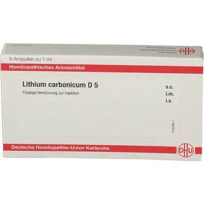 LITHIUM CARBONICUM D 5 ampoules UK