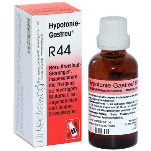 Low blood pressure, Cardiovascular disorders, HYPOTONIE-GASTREU R44 mixture UK