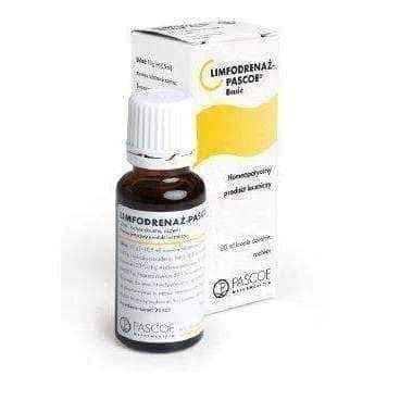 Lymphatic drainage - Pascoe Basic drops 20ml UK