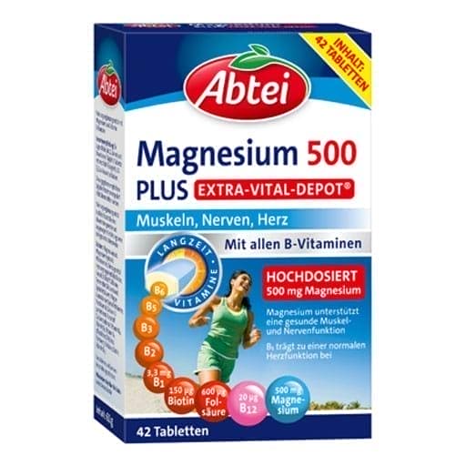 Magnesium 500 Plus Vital Depot Tablets UK