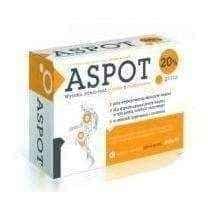 Magnesium and potassium ASPOT x 50 tablets UK