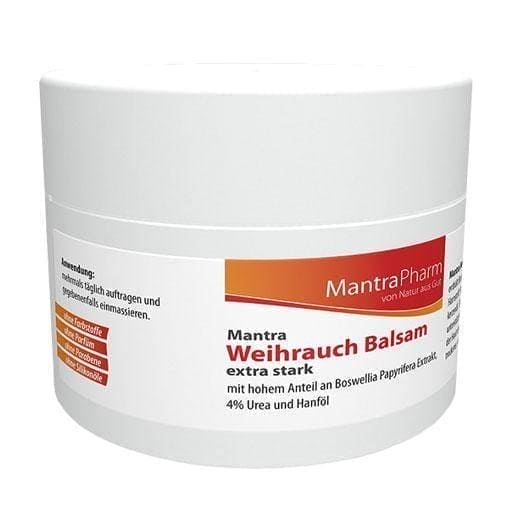 MANTRA frankincense balm extra strong 100 ml hemp oil, shea butter UK