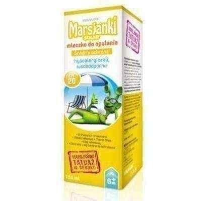 Martians Solar sun lotion SPF20 150ml UK