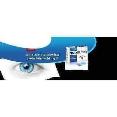 MAXILUTEN N30 For healthy eyes and good vision Lutein UK stock Rose flower Zinc UK