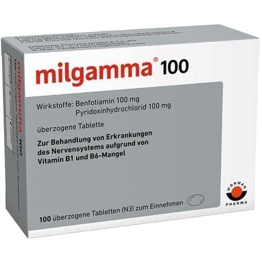 MILGAMMA 100 mg neurol, neuropathy UK