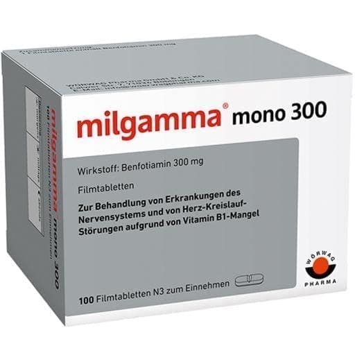 MILGAMMA mono 300 benfotiamine, Anxiety, Back pain UK